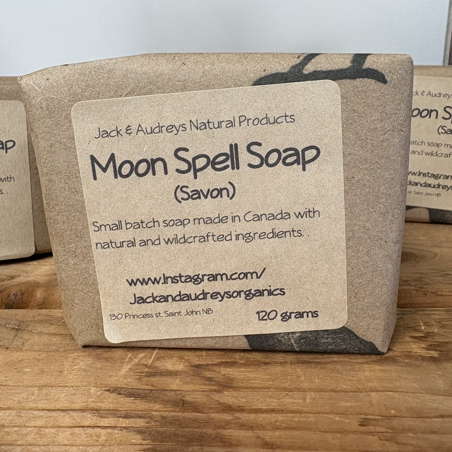 Jack and Audrey's Wrapped Soaps