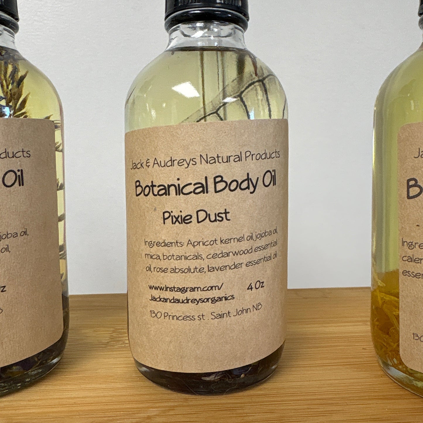 Jack & Audrey's Botanical Body Oil