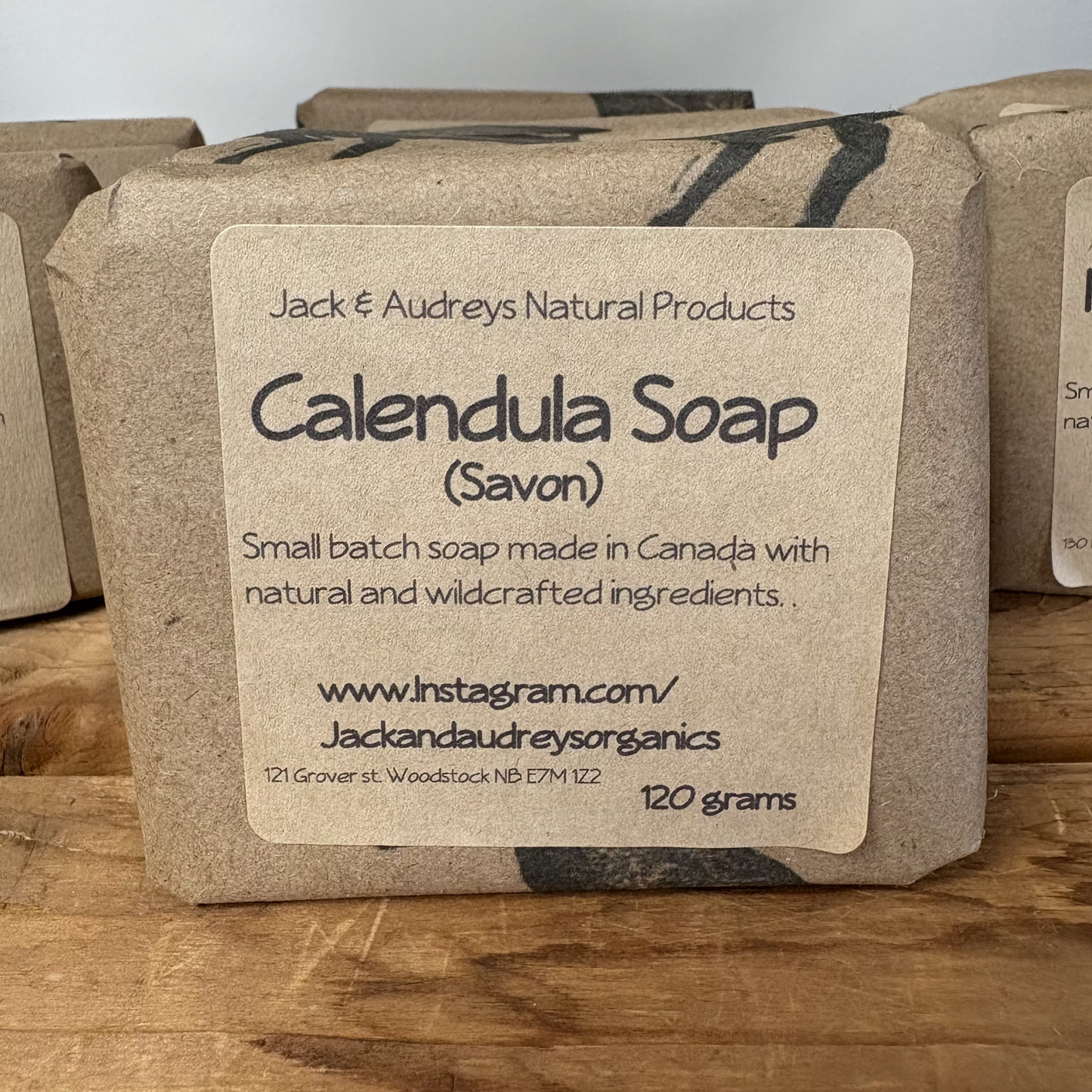 Jack and Audrey's Wrapped Soaps