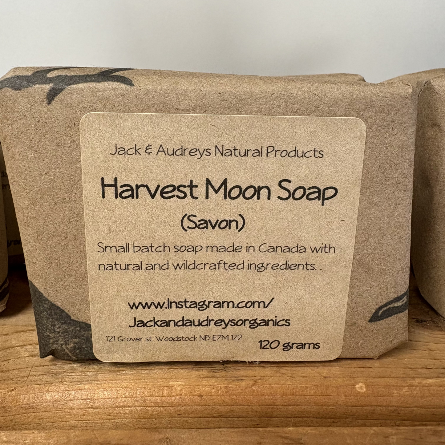 Jack and Audrey's Wrapped Soaps