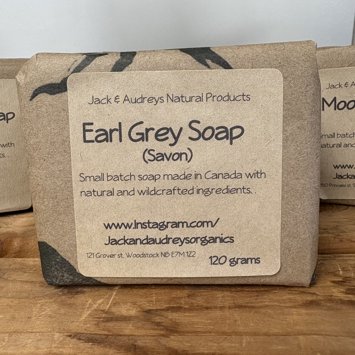 Jack and Audrey's Wrapped Soaps