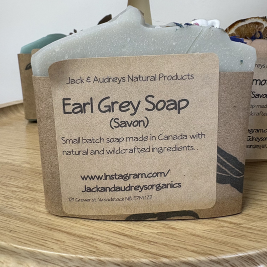 Jack and Audrey's Botanical Topped Soaps