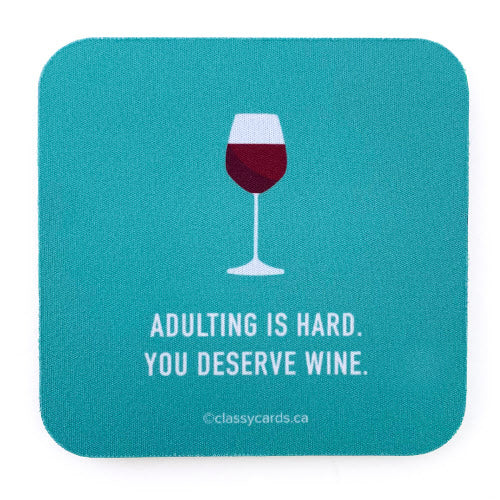 Adulting is Hard Coaster - CST001