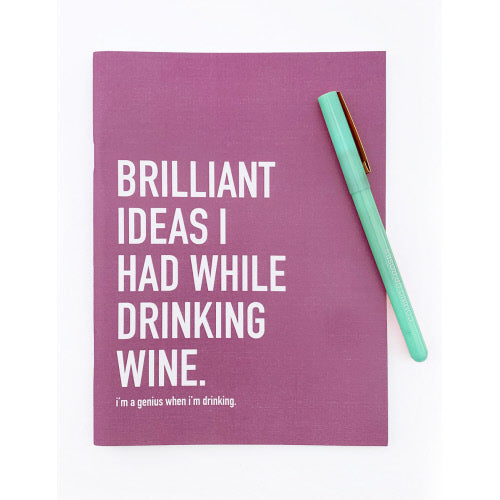 Wine Ideas Notebook